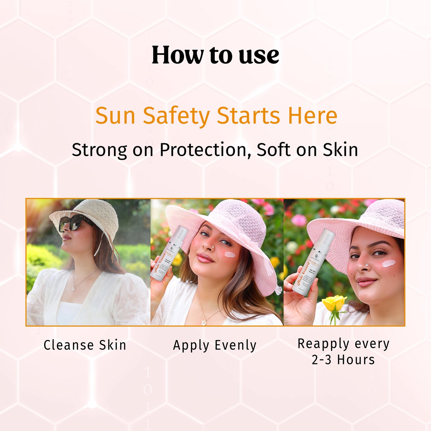 Halo Gaurd Hydrating Sunscreen Broad Spectrum SPF 50 PA++++ The Bath and Care