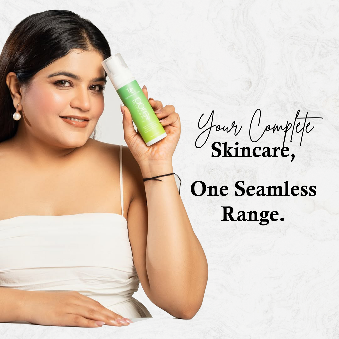Oil Control Foaming Face Wash with Tea Tree Extract for Pore Minimizing The Bath and Care