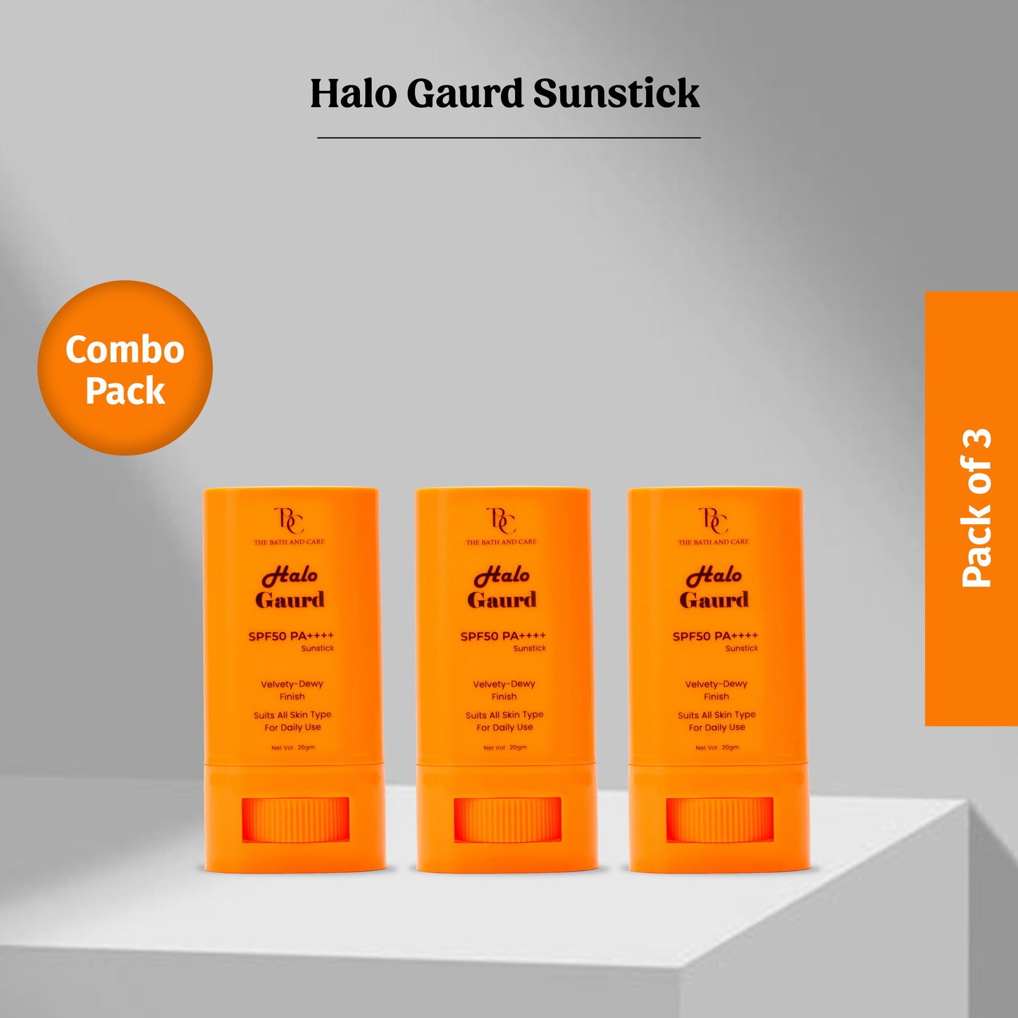 Pack of 3 Halo Guard - Sunstick The Bath and Care