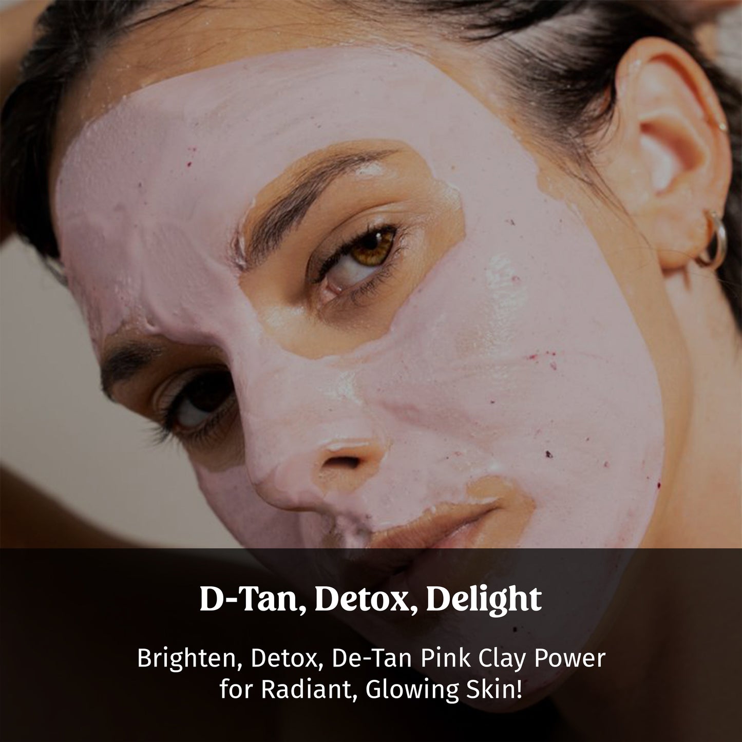 Pink Clay Mask - D Tan Face Mask The Bath and Care