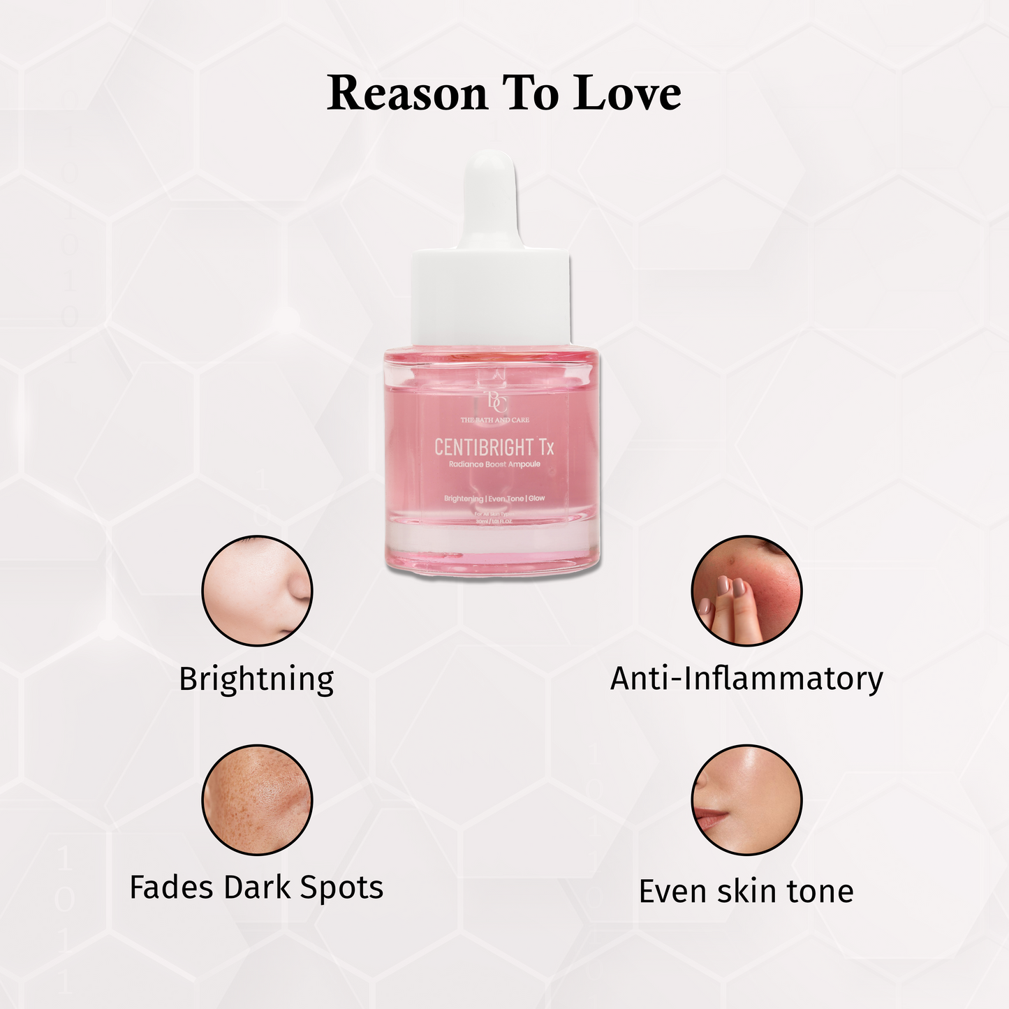 CENTI BRIGHT TX – RADIANCE BOOST AMPOULE The Bath and Care