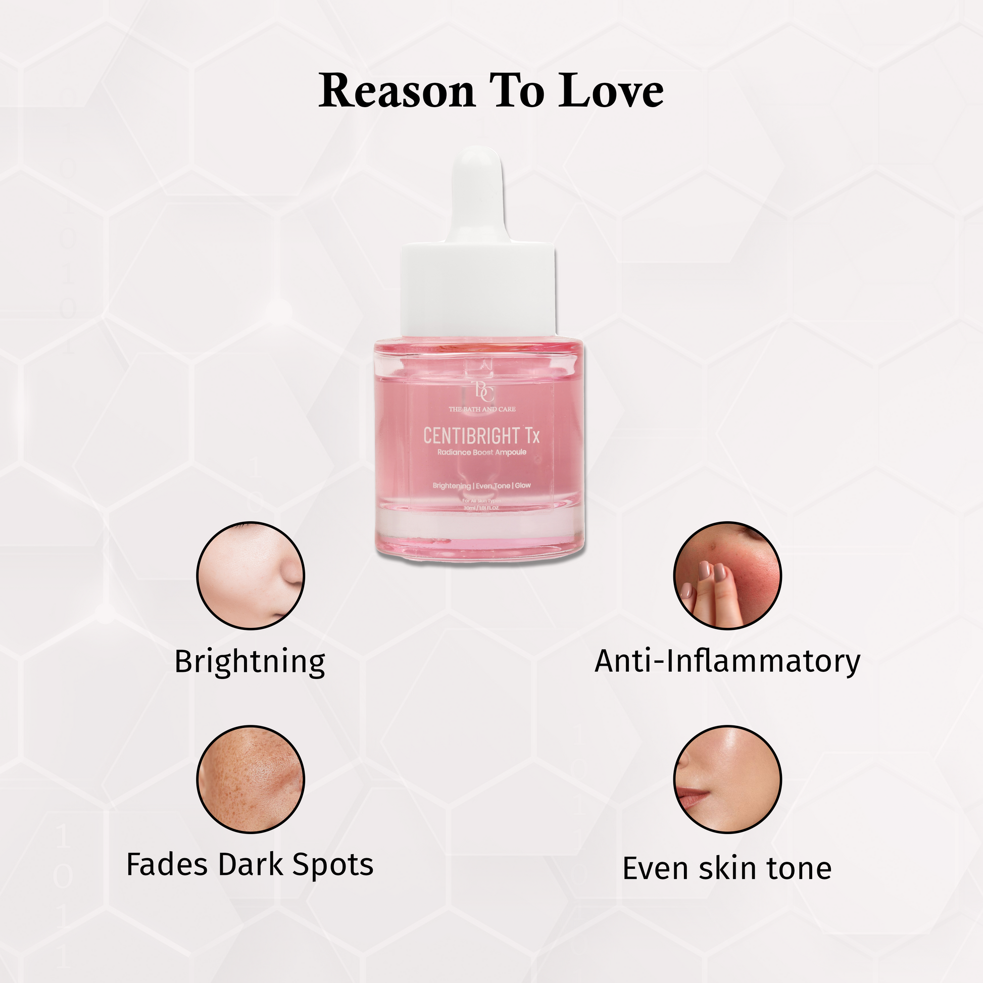 CENTI BRIGHT TX – RADIANCE BOOST AMPOULE The Bath and Care