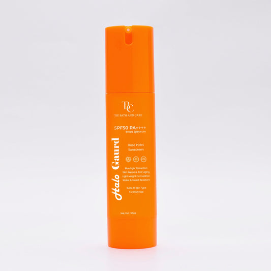 Halo Guard Hydrating Sunscreen Broad Spectrum SPF 50 PA++++ The Bath and Care