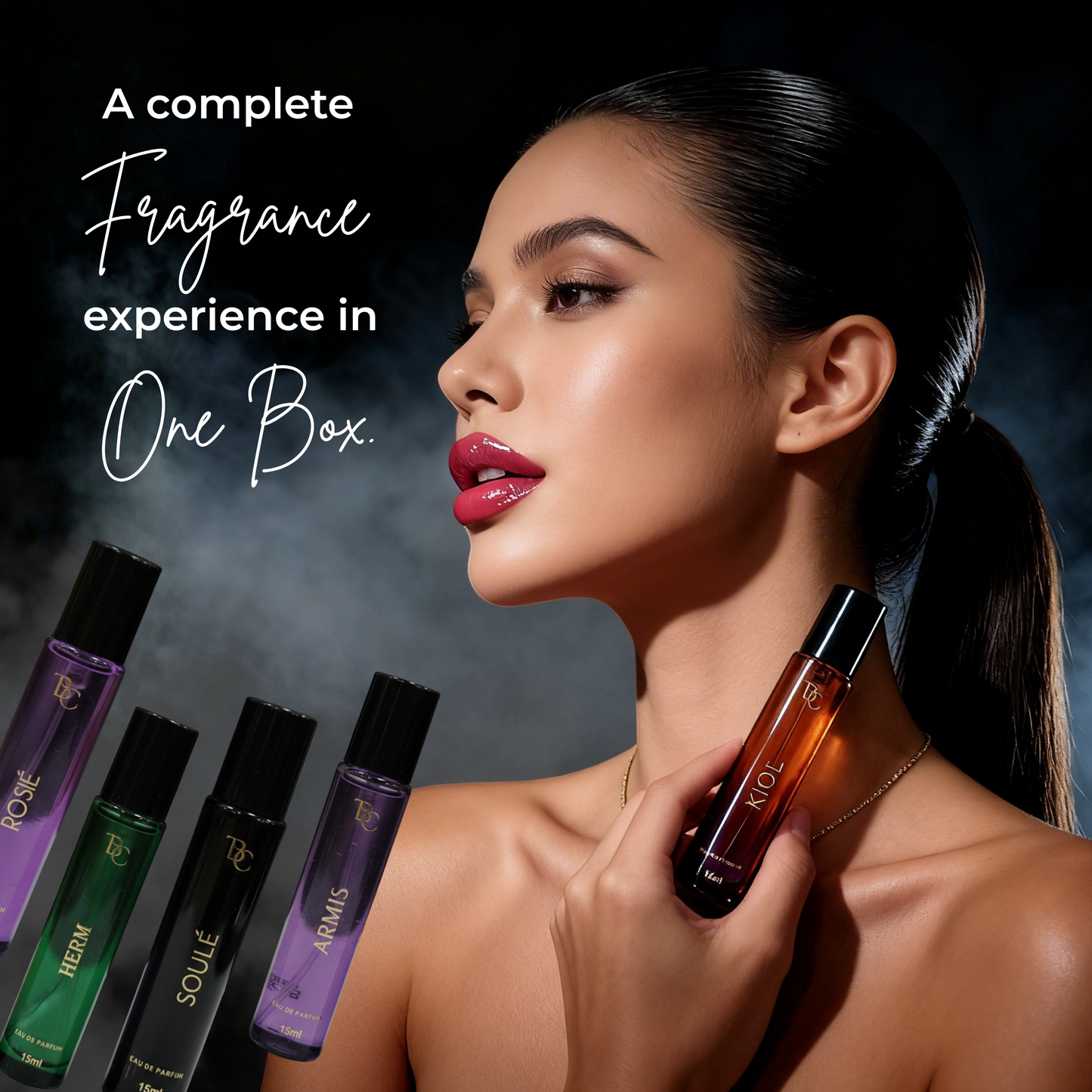 Pack of 5 Mini Perfumes The Bath and Care