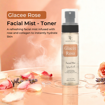 Glacee Rose - Facial Mist - Toner The Bath and Care