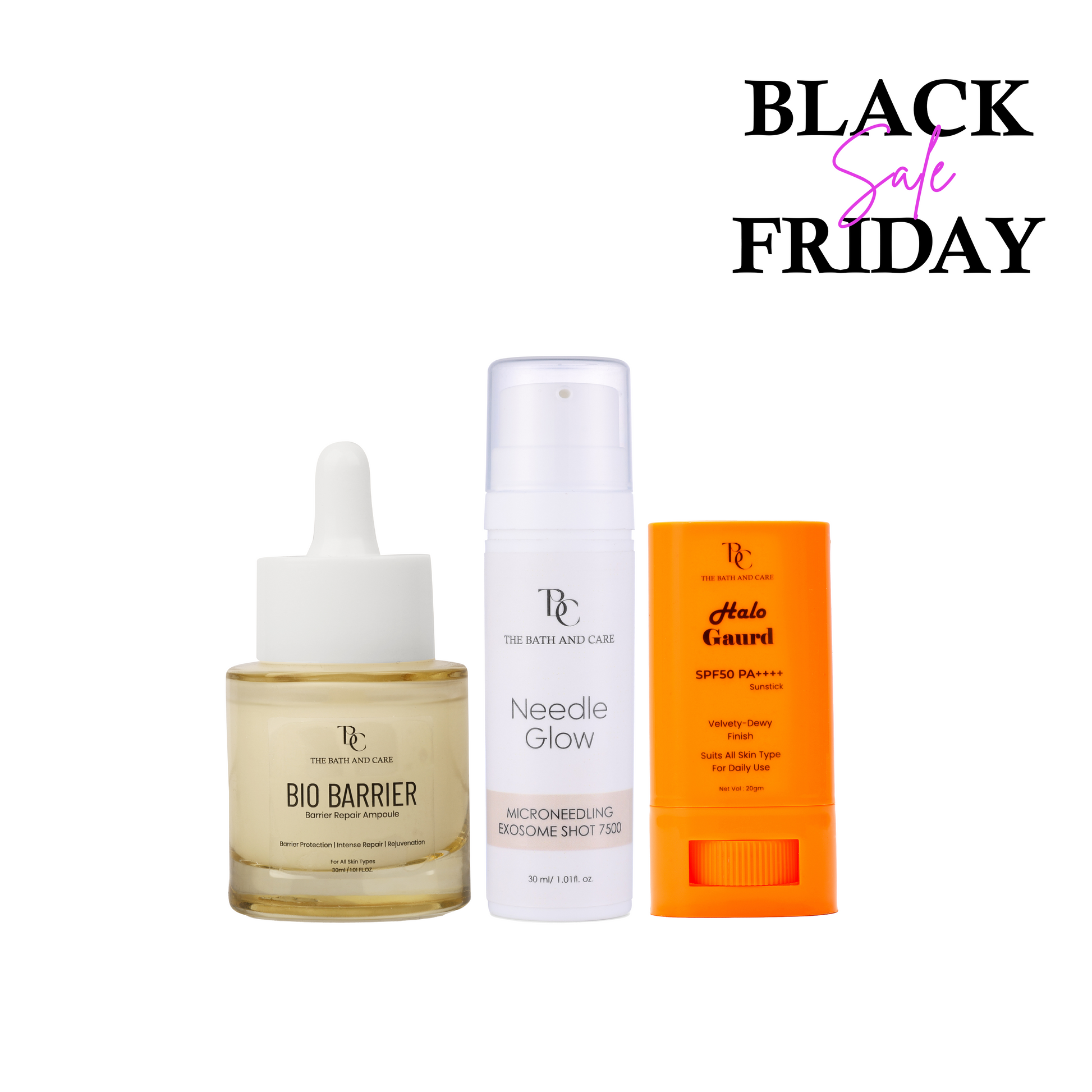 Needle glow + Bio Barrier Ampoule + Sunstick (BFS) The Bath and Care