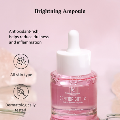 CENTI BRIGHT TX – RADIANCE BOOST AMPOULE The Bath and Care