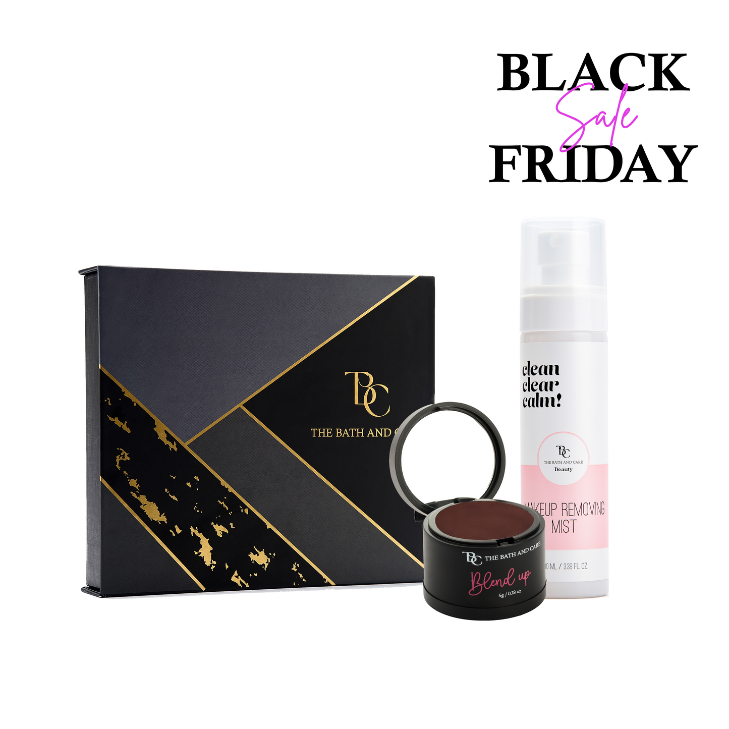 Mini Perfume Set + Mist + Brown Hair mud (BFS) The Bath and Care