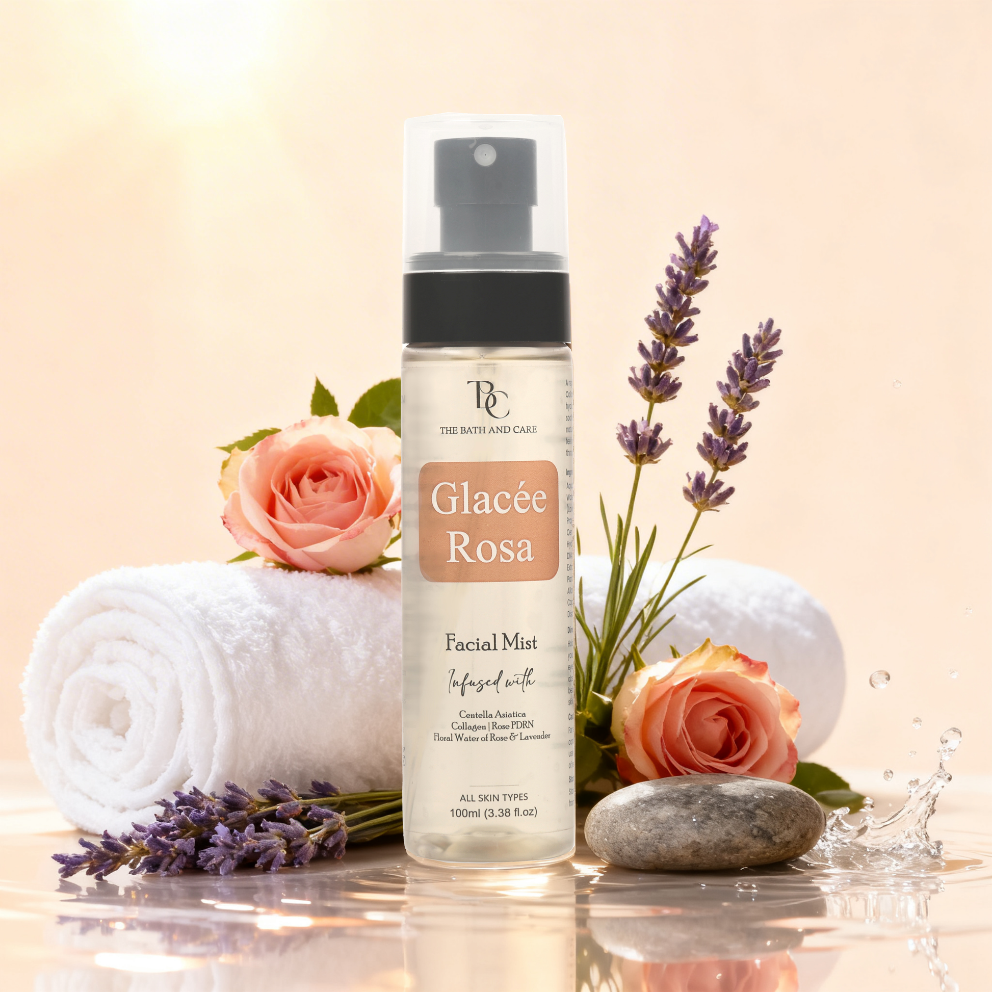 Glacee Rose - Facial Mist - Toner The Bath and Care
