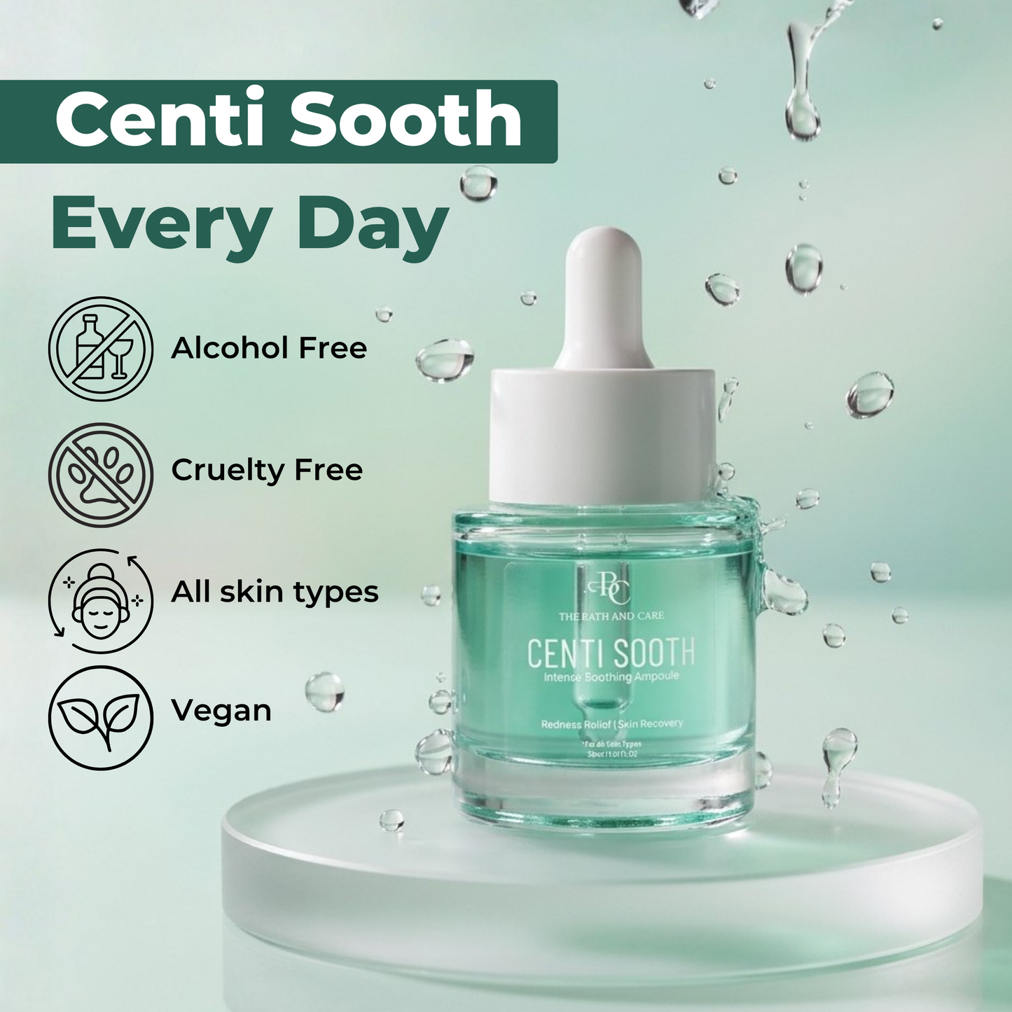 Centi Sooth - Intense Soothing Ampoule The Bath and Care