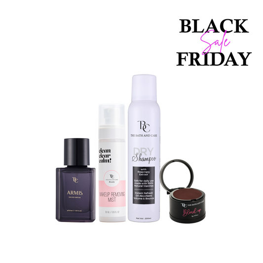 Dry shampoo + Brown Hair Mud + Makeup Removing Mist + Armis (BFS) The Bath and Care