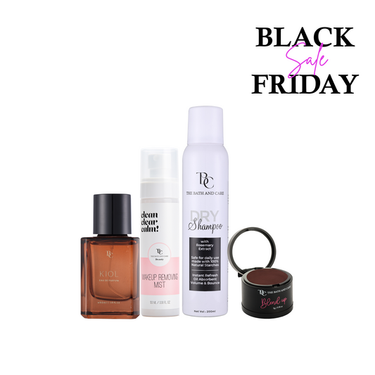 Dry shampoo + Brown Hair Mud + Makeup Removing Mist + Kiol (BFS) The Bath and Care