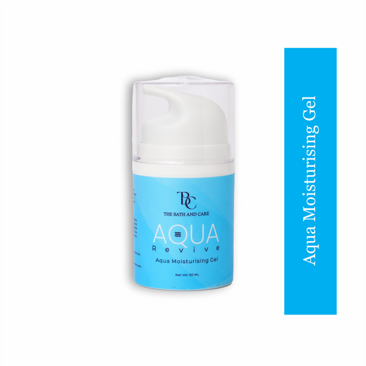 Hydrating Moisturizer Face Gel With Rice Water Extract - Aqua Revive The Bath And Care
