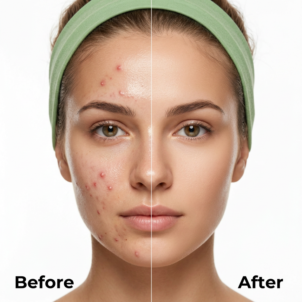 Clear Cue Acne Patches – Overnight Pimple Solution with Hydrocolloid Technology The Bath and Care