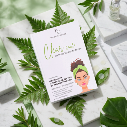 Clear Cue Acne Patches – Overnight Pimple Solution with Hydrocolloid Technology The Bath and Care