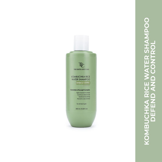KOMBUCHKA RICE WATER SHAMPOO - DEFEND AND CONTROL The Bath and Care