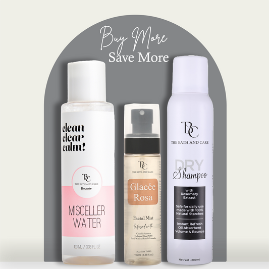 Dry Shampoo+ Glacee Rose + Micellar Water The Bath and Care