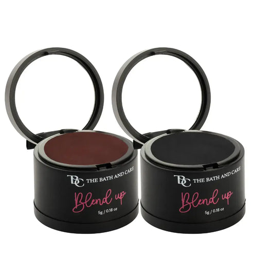 2 Black and 1 Brown Shade Blend Up - Hair Cover Up Powder The Bath and Care