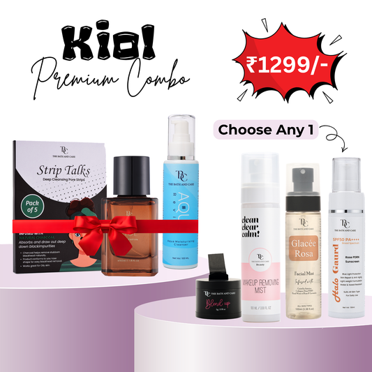 1 Kiol + 1 Nose Strips + 1 Aqua Face Wash + 1 Best Seller @ 1299/- The Bath and Care