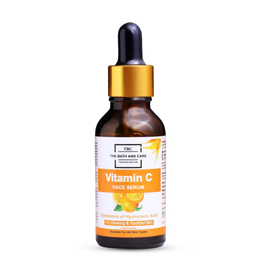 Vitamin C Face Serum with Goodness of Hyaluronic Acid for Glowing and Youthful Skin My Store