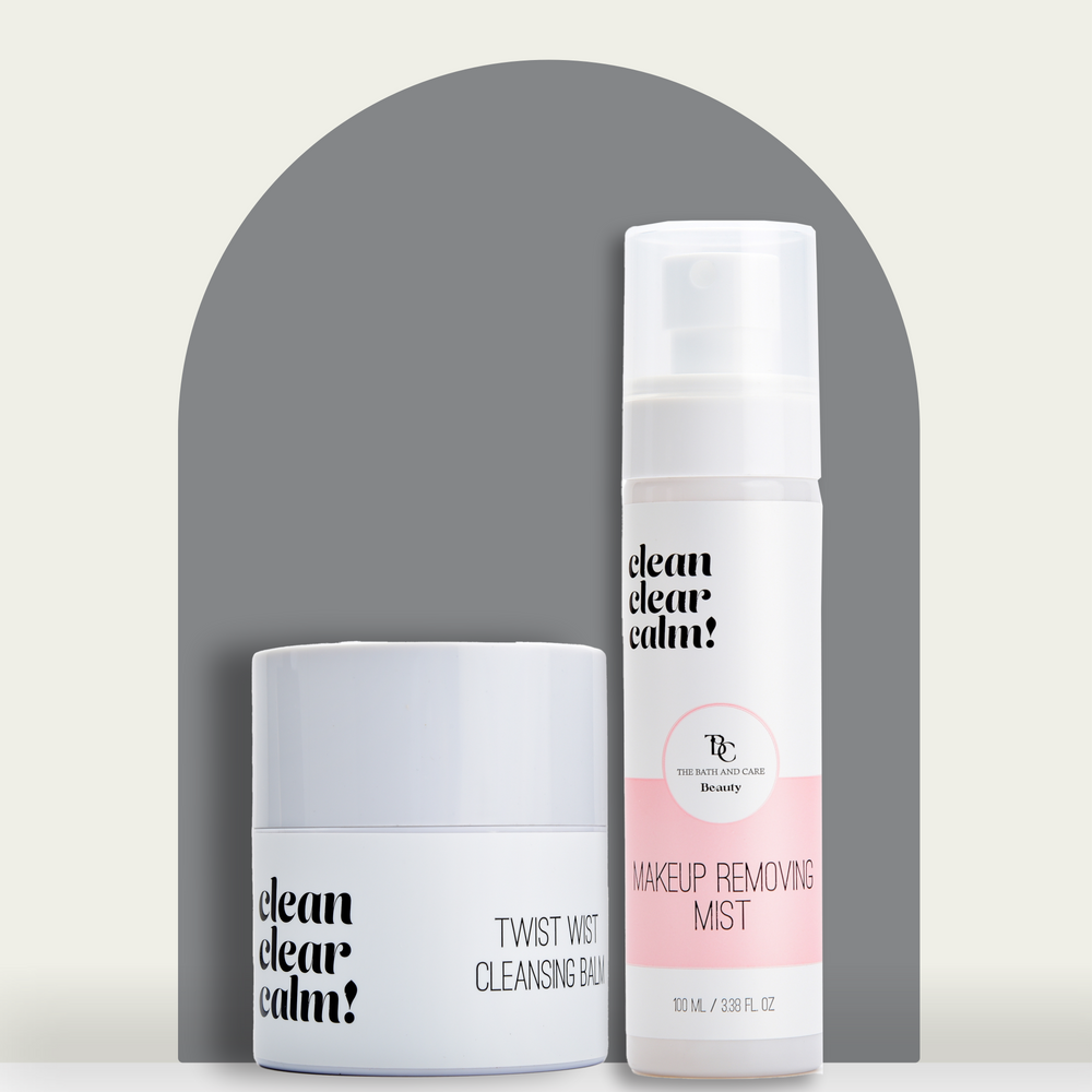 Makeup Remover Balm & Makeup Removing Mist Combo The Bath and Care