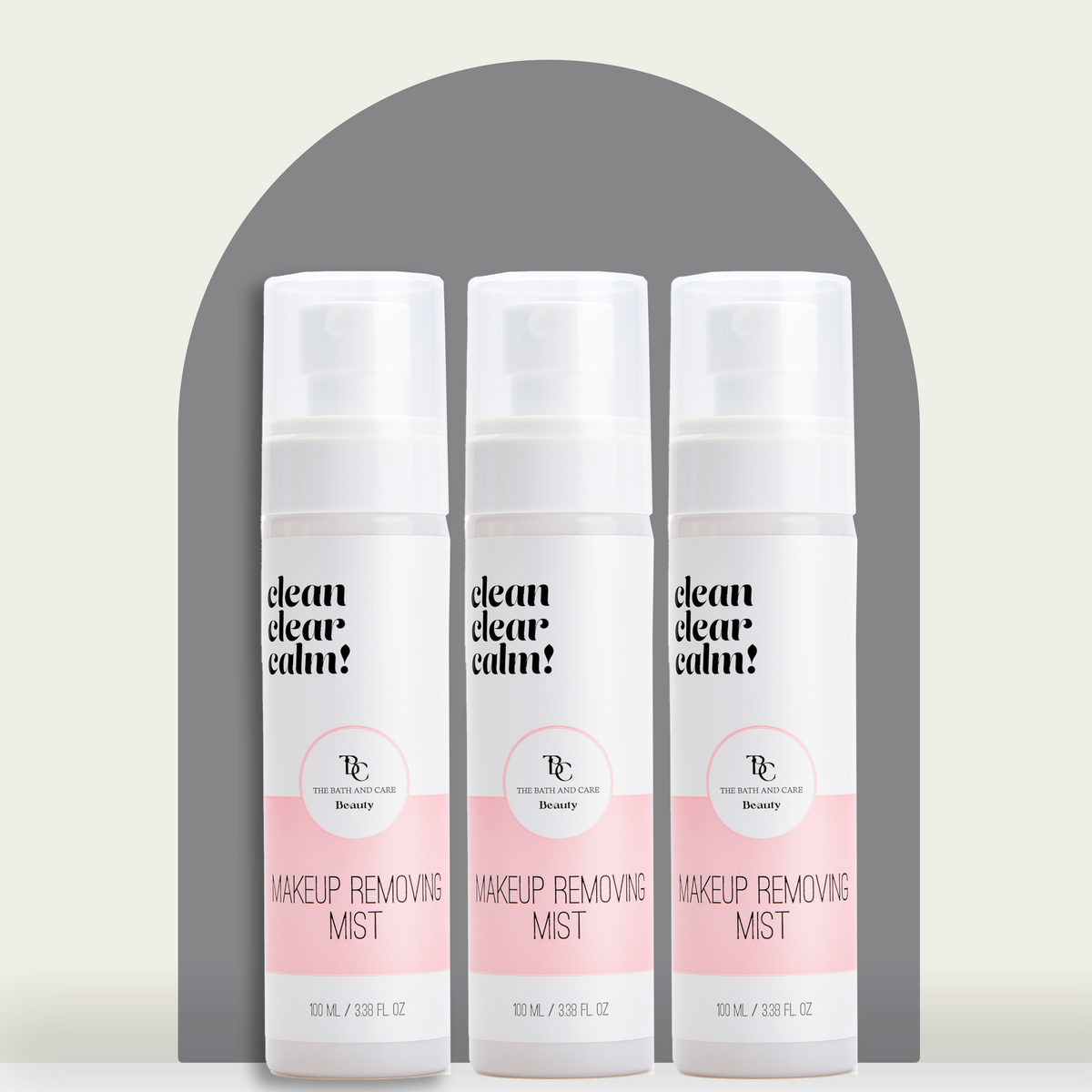 Pack of 3 Makeup Removing Mist The Bath and Care