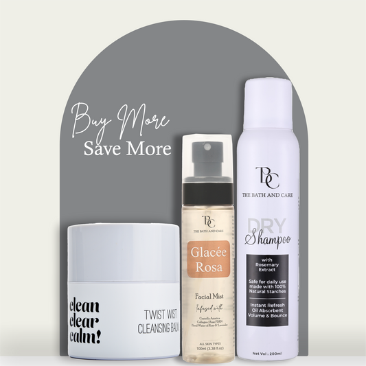 Dry Shampoo+ Glacee Rose + Makeup Remover Balm The Bath and Care