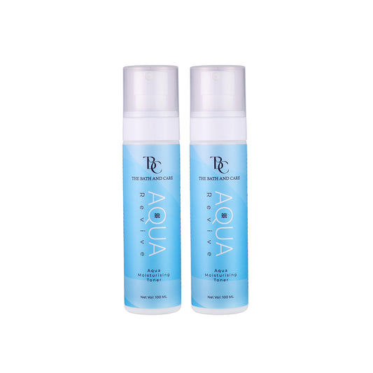 COMBO OF AQUA REVIVE - AQUA MOISTURISING TONER The Bath And Care