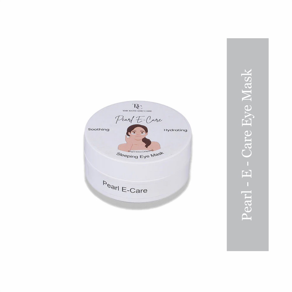 Pearl E-Care Gel Eye Mask – Reduces Dark Circles, Puffiness, Fine Lines – Hydrating, Brightening The Bath and Care