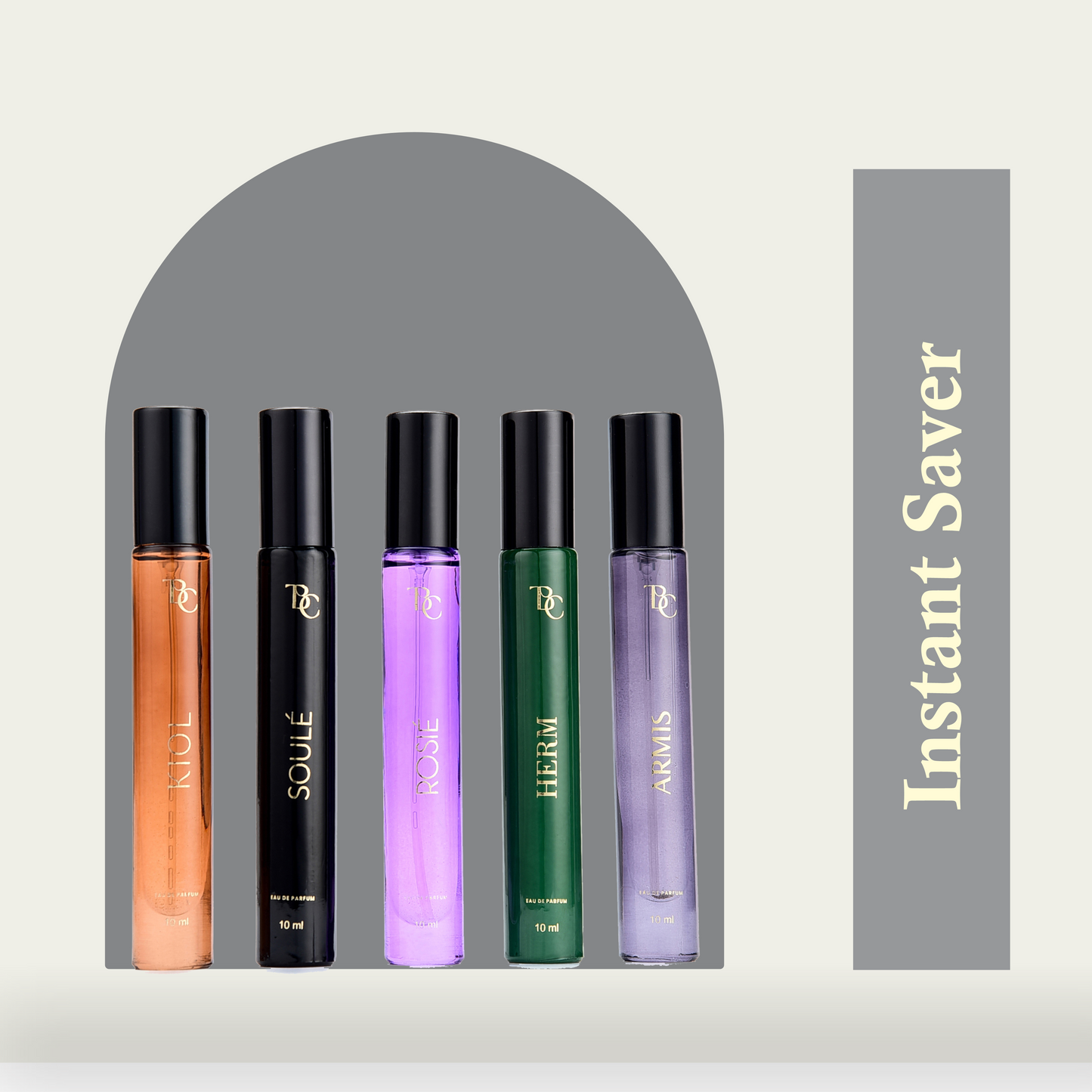 Pack of 5 Mini Perfumes The Bath and Care