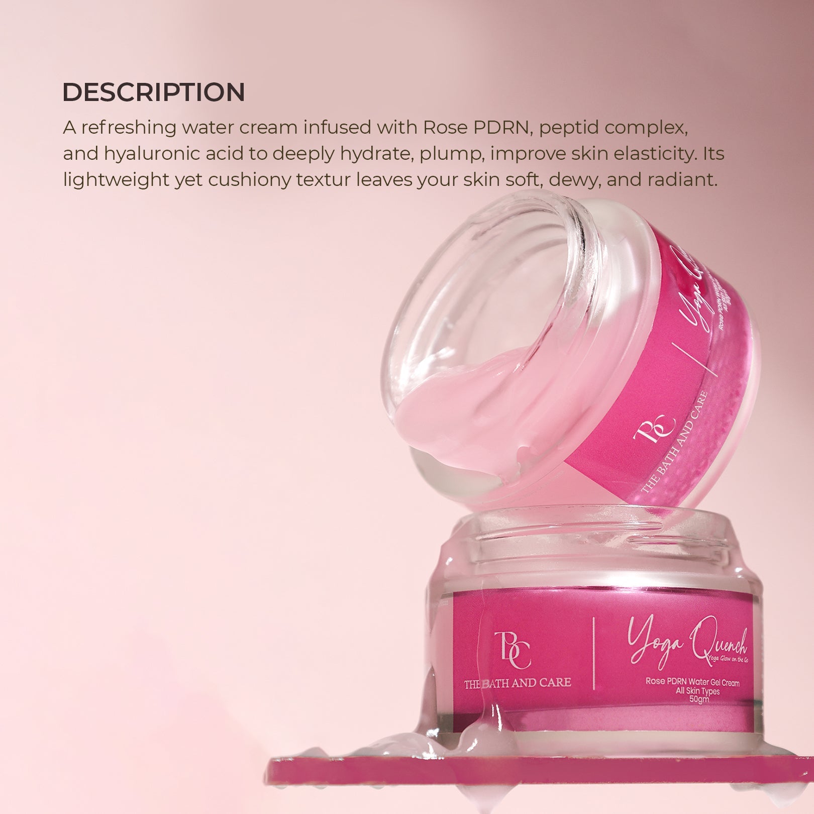 YOGA QUENCH – WATER CREAM - Moisturizer The Bath and Care