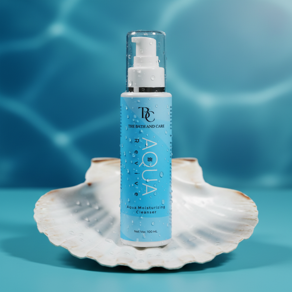 Moisturizing Face Wash & Cleanser With Hyaluronic Acid - Aqua Revive The Bath And Care