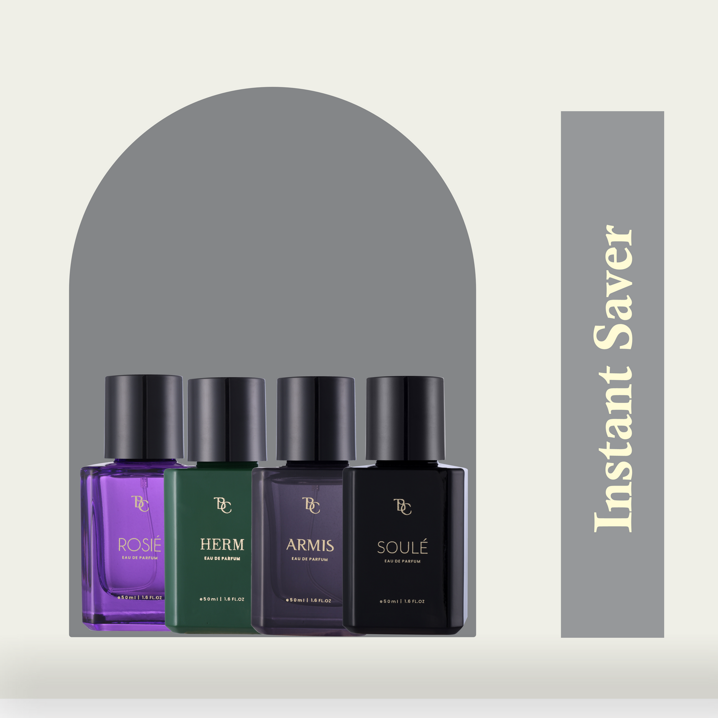 Pack Of 4 Perfumes (Rosié, Herm, Soulé, Armis) The Bath and Care