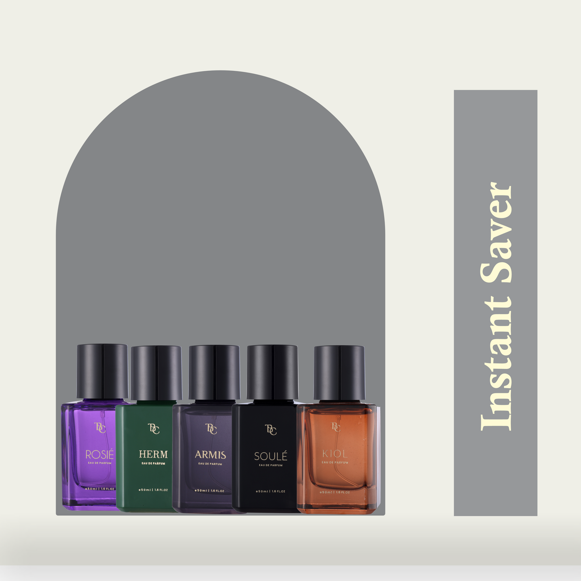 Pack Of 5 Perfumes The Bath and Care