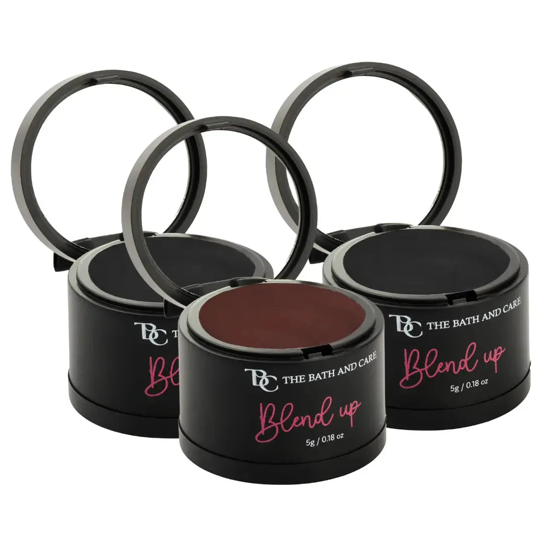 2 Black and 1 Brown Shade Blend Up - Hair Cover Up Powder The Bath and Care