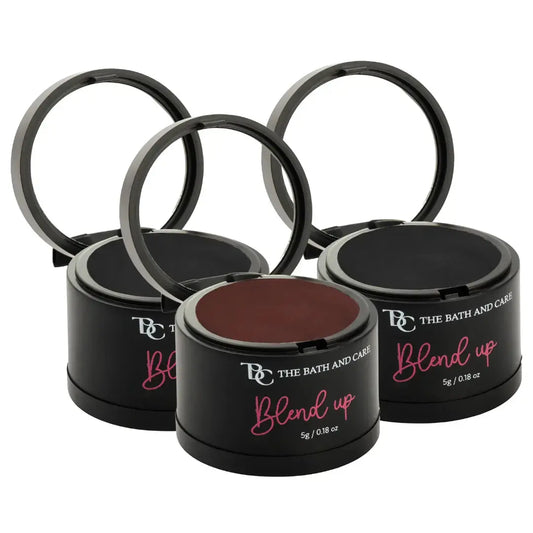 2 Black and 1 Brown Shade Blend Up - Hair Cover Up Powder The Bath and Care