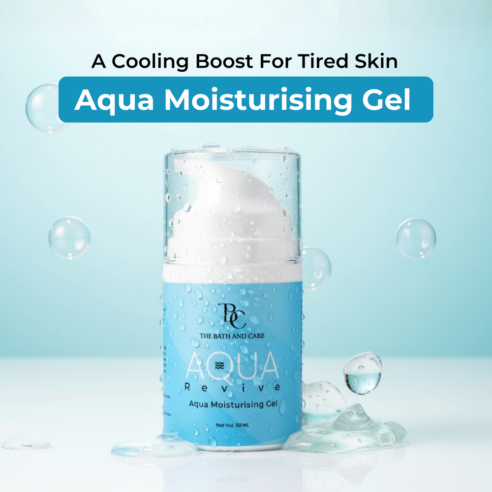 Hydrating Moisturizer Face Gel With Rice Water Extract - Aqua Revive The Bath And Care