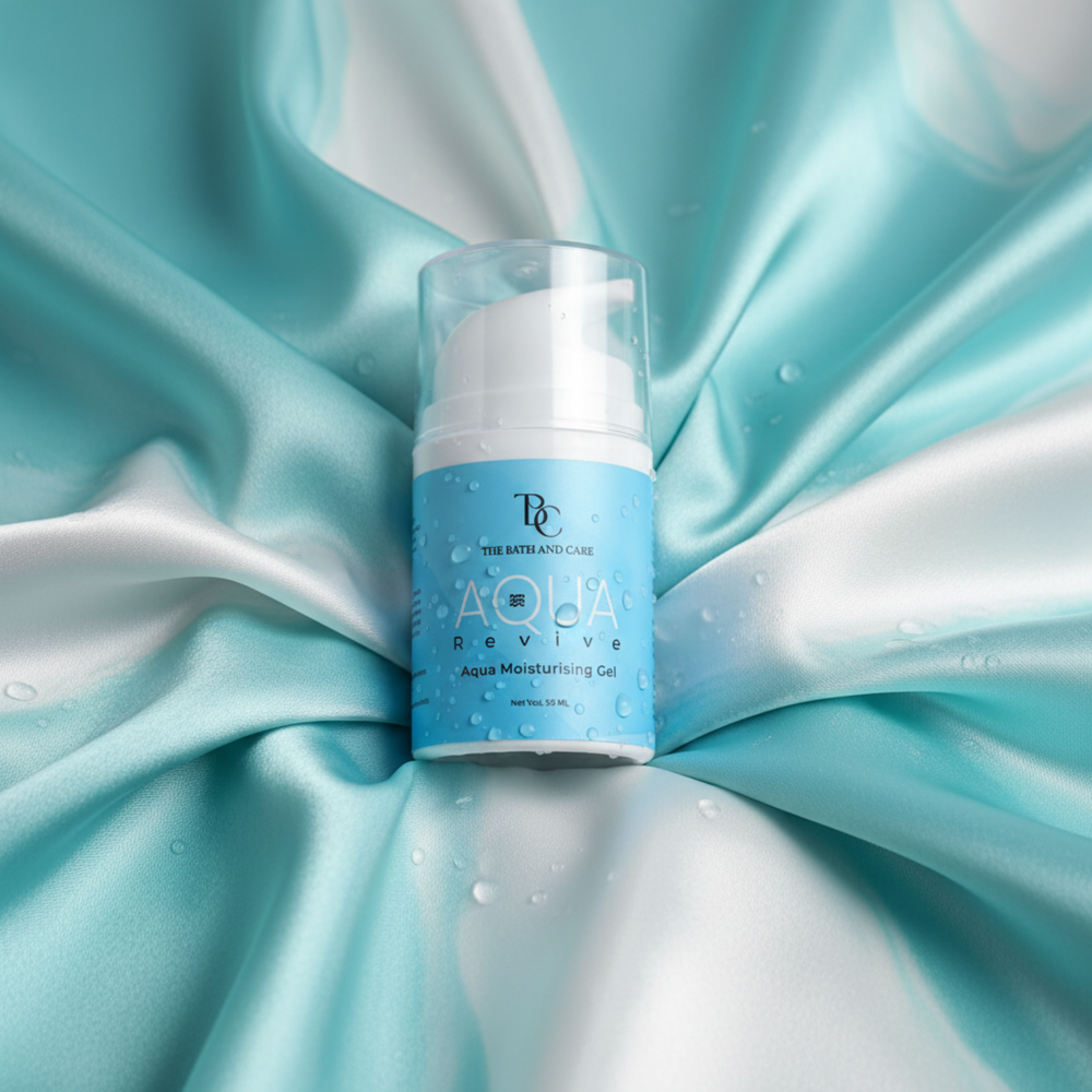 Hydrating Moisturizer Face Gel With Rice Water Extract - Aqua Revive The Bath And Care