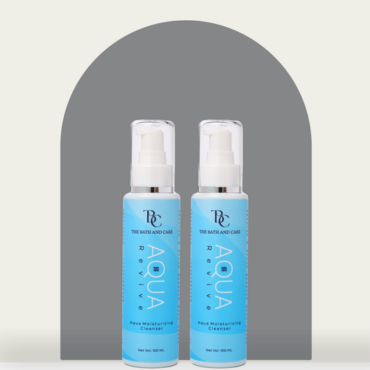 Combo of Aqua Moisturising Cleanser The Bath And Care
