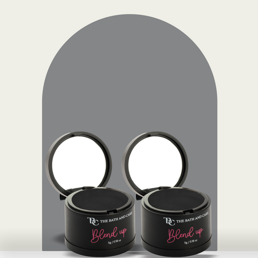Pack of 2 Black Shade Blend Up - Hair Cover Up Powder The Bath and Care