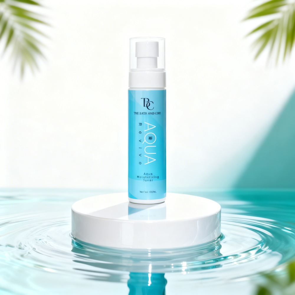 Aqua Hydrating Toner for Oily & Dry Skin - Aqua Revive The Bath And Care