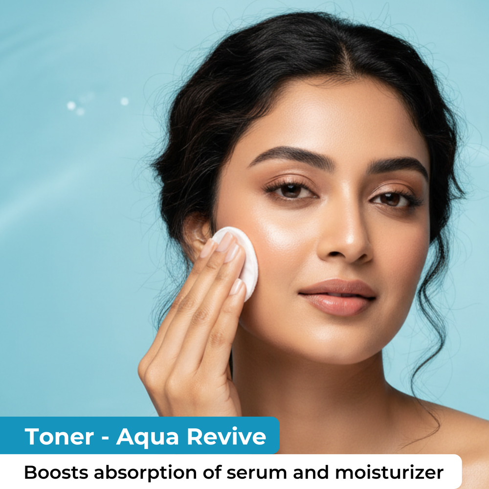 Aqua Hydrating Toner for Oily & Dry Skin - Aqua Revive The Bath And Care