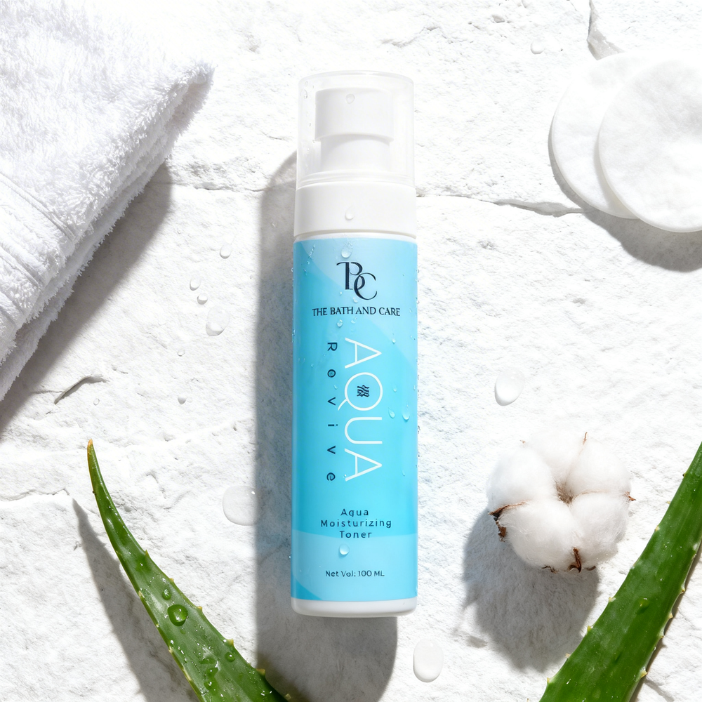 Aqua Hydrating Toner for Oily & Dry Skin - Aqua Revive The Bath And Care