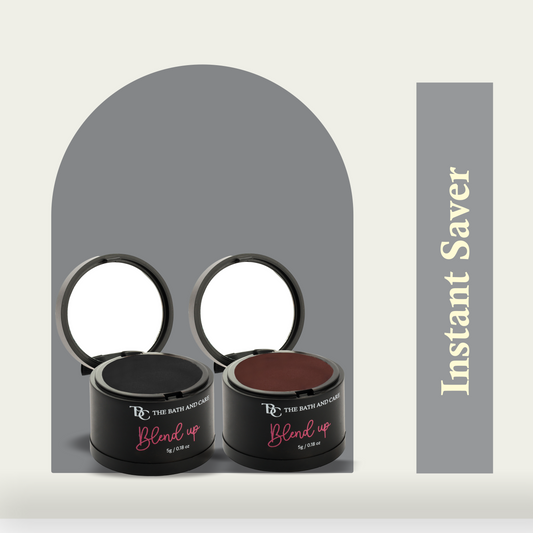 Black and Brown Shade Blend Up - Hair Cover Up Powder The Bath and Care