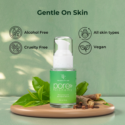 Pore Minimizing & Oil Control Face Serum for Anti Acne The Bath and Care