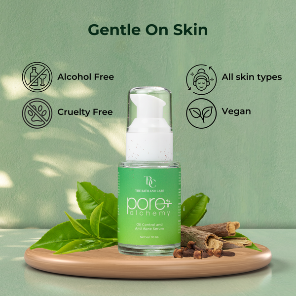 Pore Minimizing & Oil Control Face Serum for Anti Acne The Bath and Care