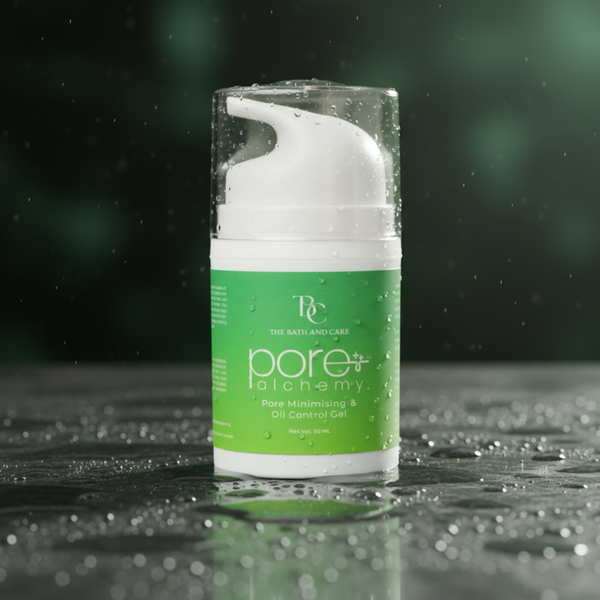 Aloe Vera & Oil Control Face Gel Moisturizer for Pore Minimizer The Bath and Care