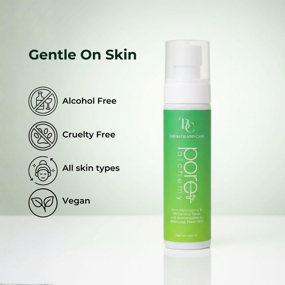 Salicylic Acid Face Toner With Vitamin C for Pore Minimising The Bath and Care