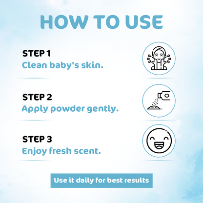 TBC X Beingmama Baby Powder Refreshes & Soothes Baby's Skin My Store
