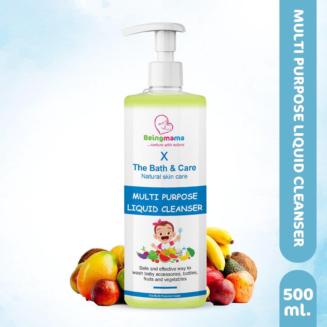 Multi Purpose Cleanser for Effective Cleansing Bottles | Beingmama | TBC- The Bath and Care My Store